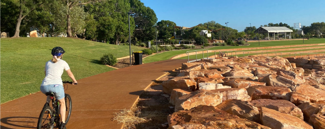 Conti Foreshore shared path project