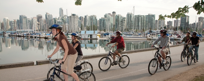 Vancouver bike ride